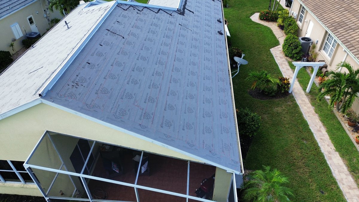TPO flat roofing